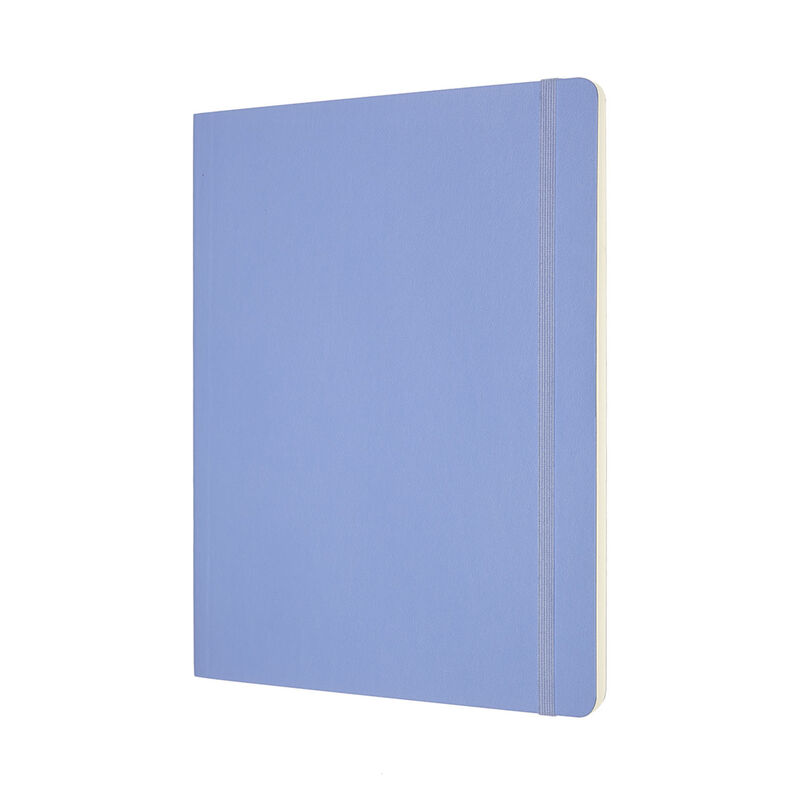 Moleskine Notebook XL Plain Soft Hydrangea Blue image number 1